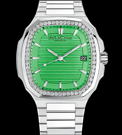 Replica DeLaCour Elite Vault Green WAST5002G Watch